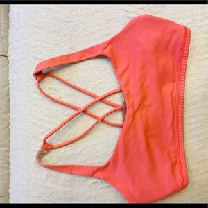 Hot Pink LuLu Sports Bra